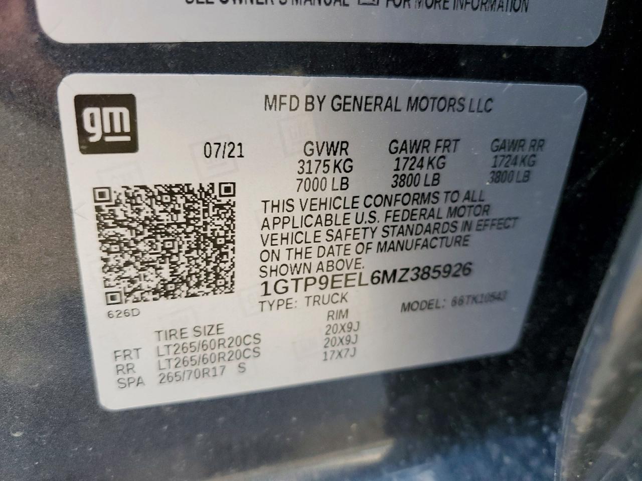 GMC Sierra K1500 At4