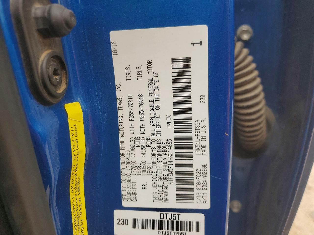 Toyota Tundra Crewmax Sr5