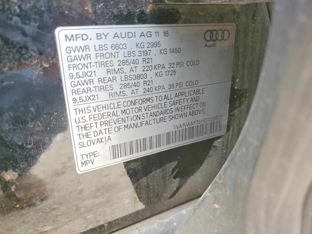 Audi Q7 Prestige
