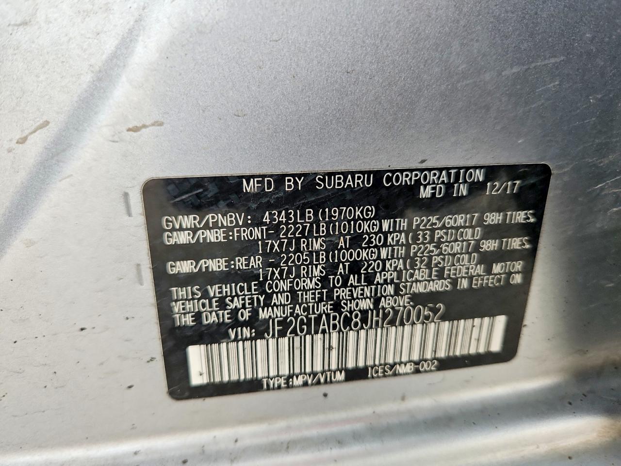 Subaru Crosstrek Premium