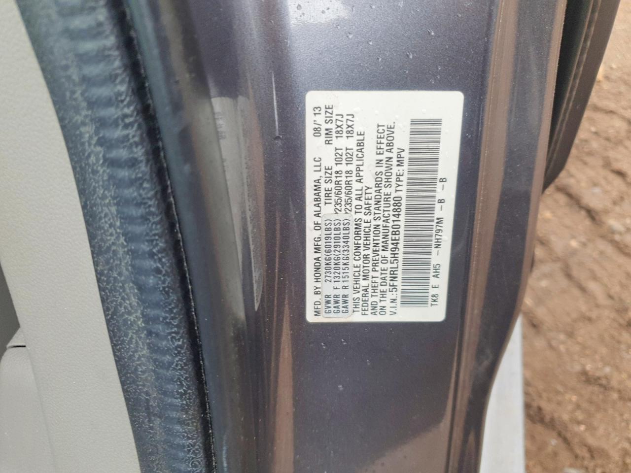 Honda Odyssey Touring