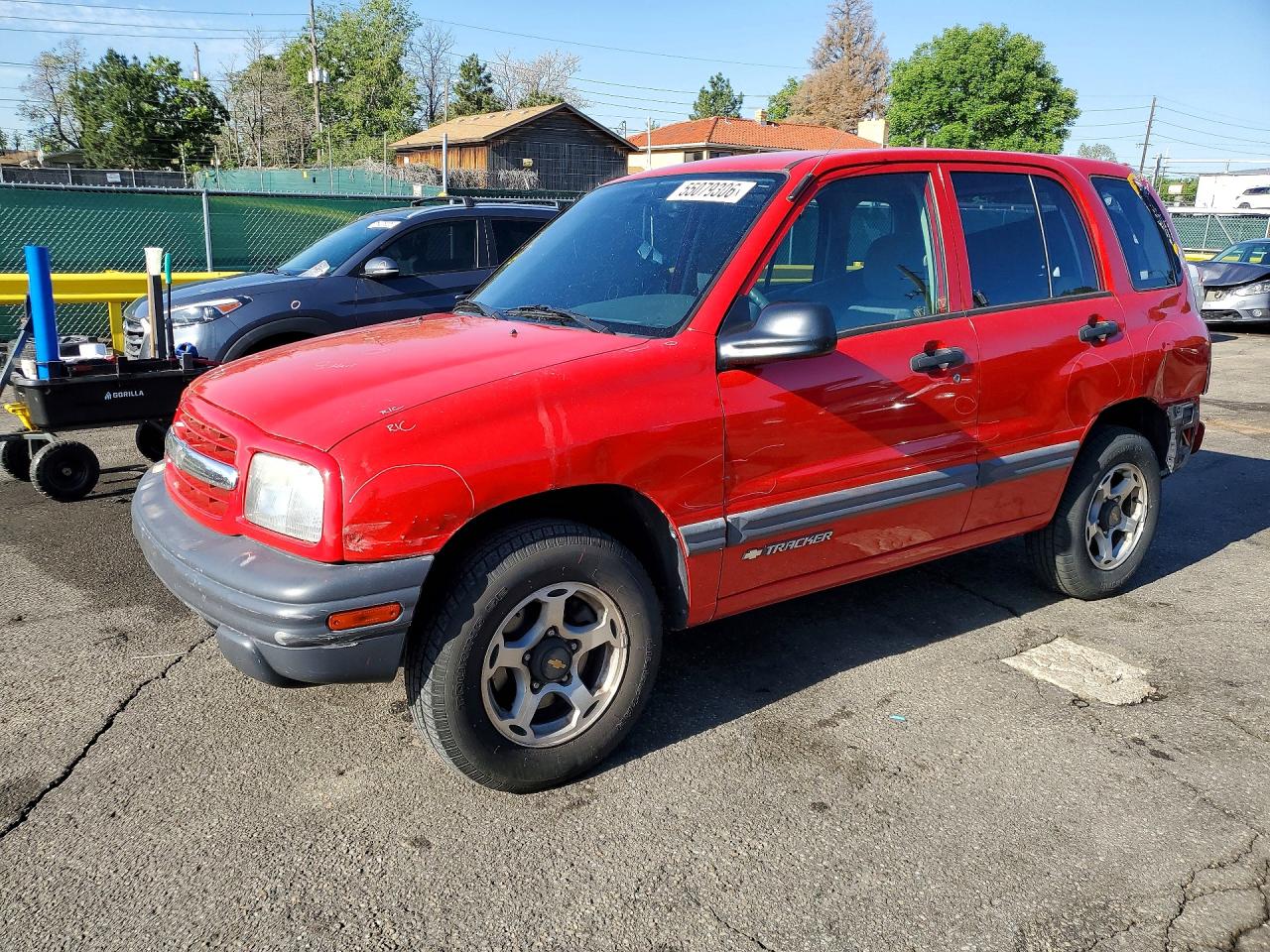 Salvage Chevrolet Tracker Image
