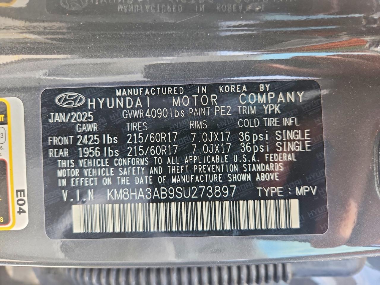 Hyundai KONA Se
