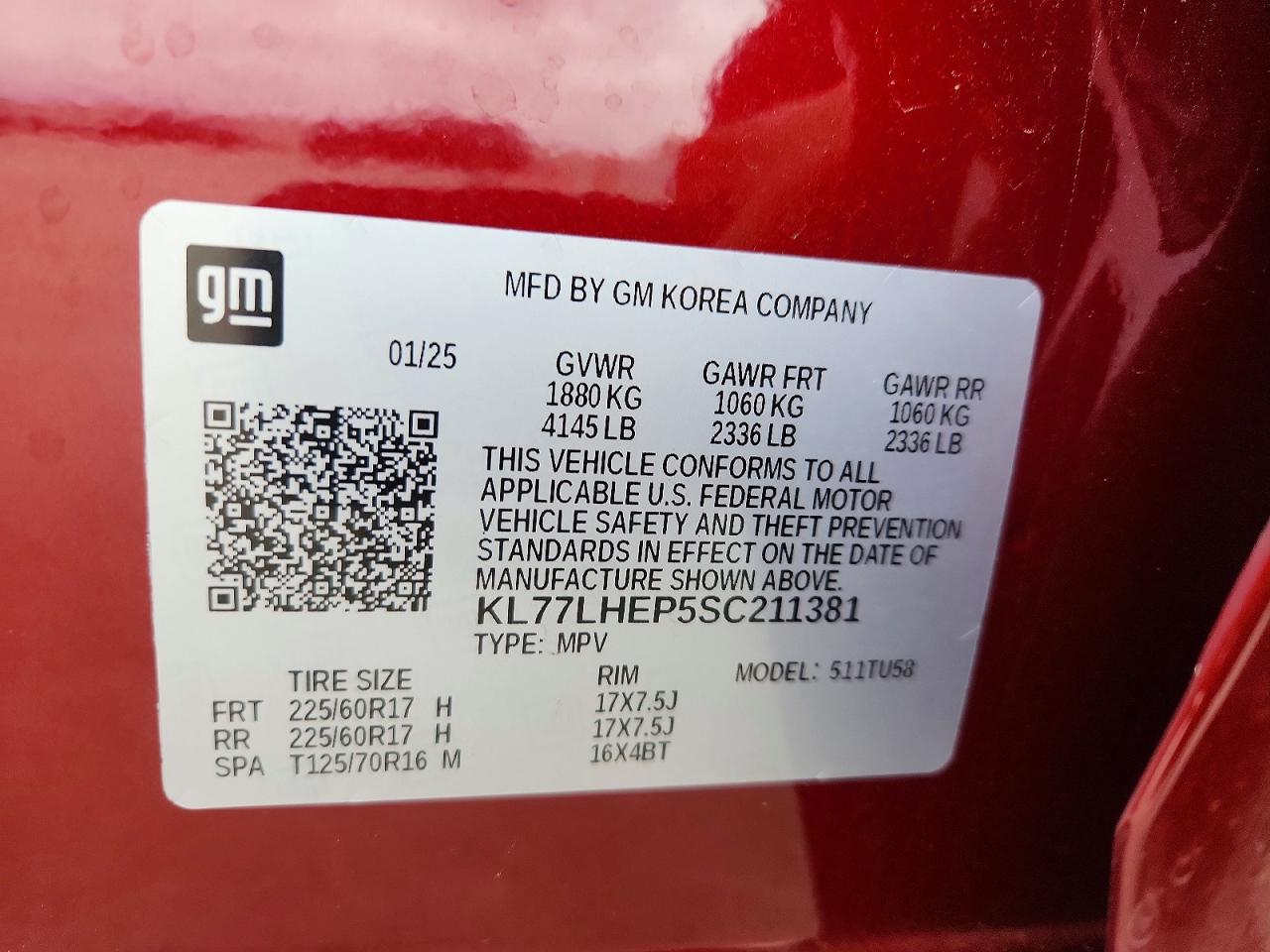 Chevrolet Trax 1lt