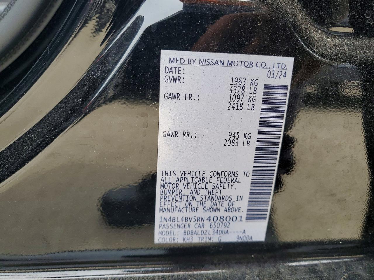 Nissan Altima S