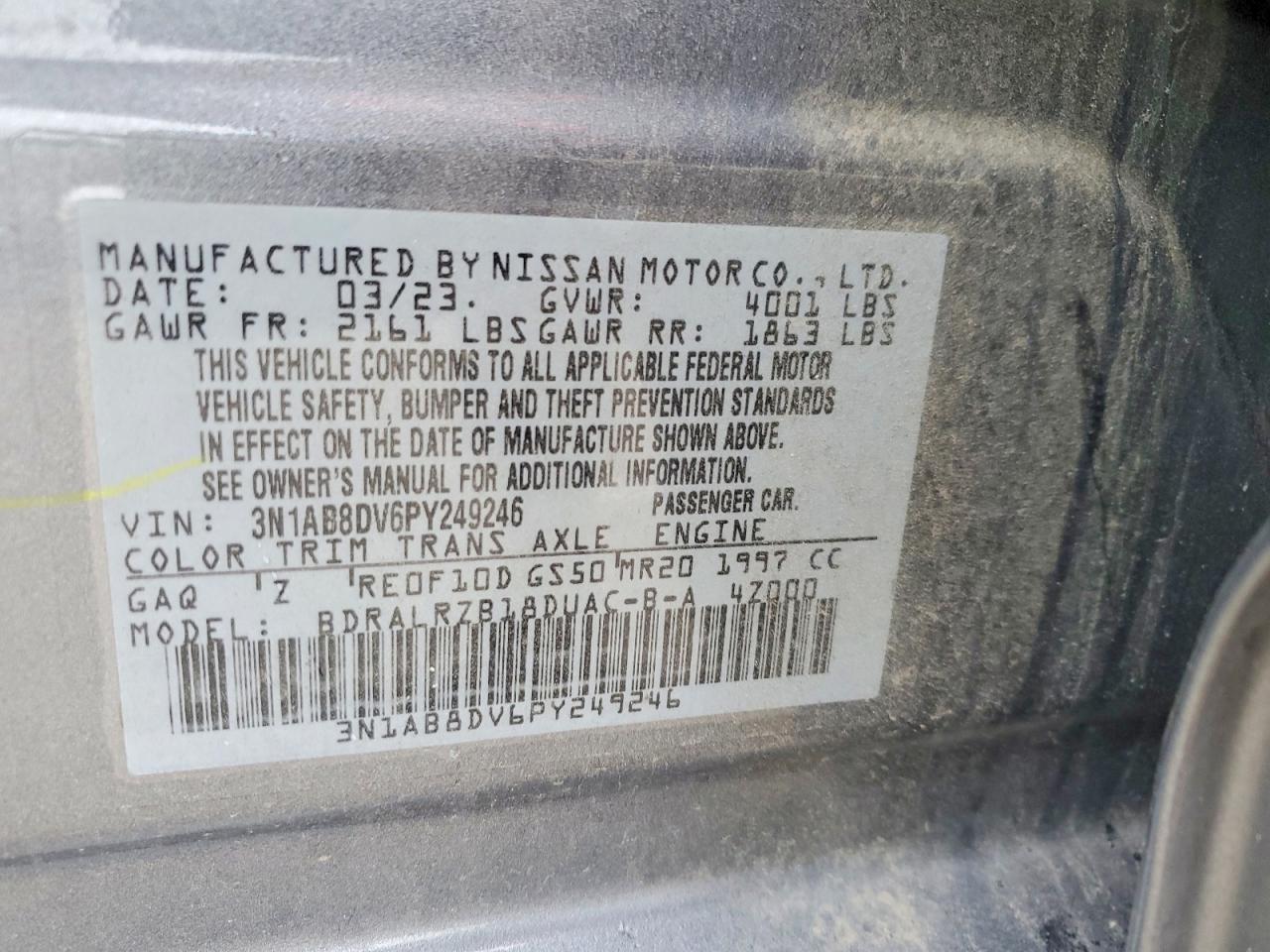 Nissan Sentra Sr