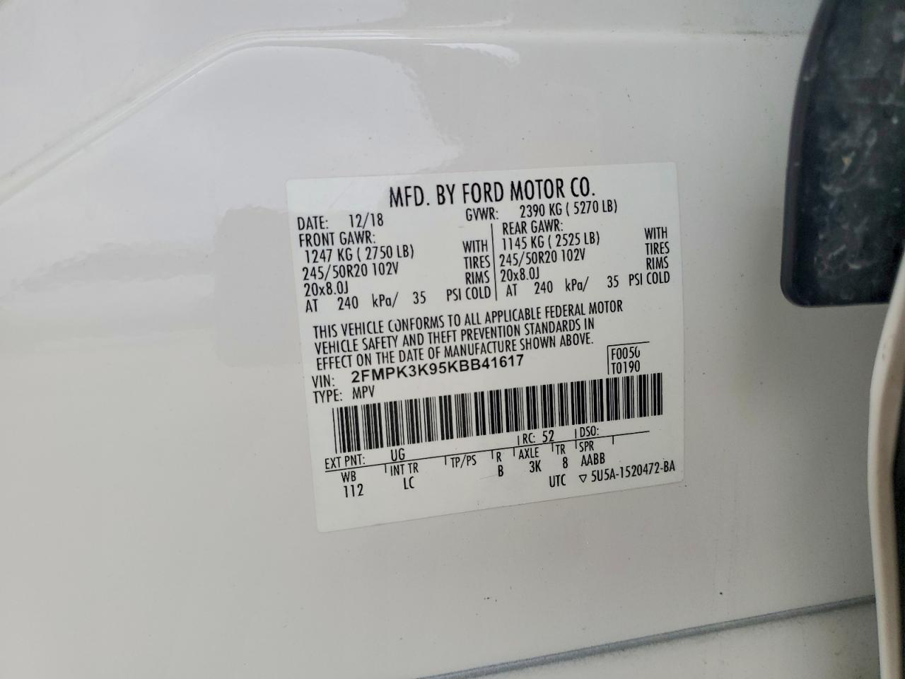 Ford Edge Titanium