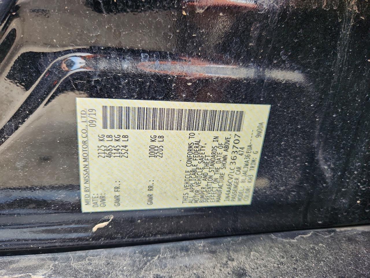 Nissan Maxima Sv