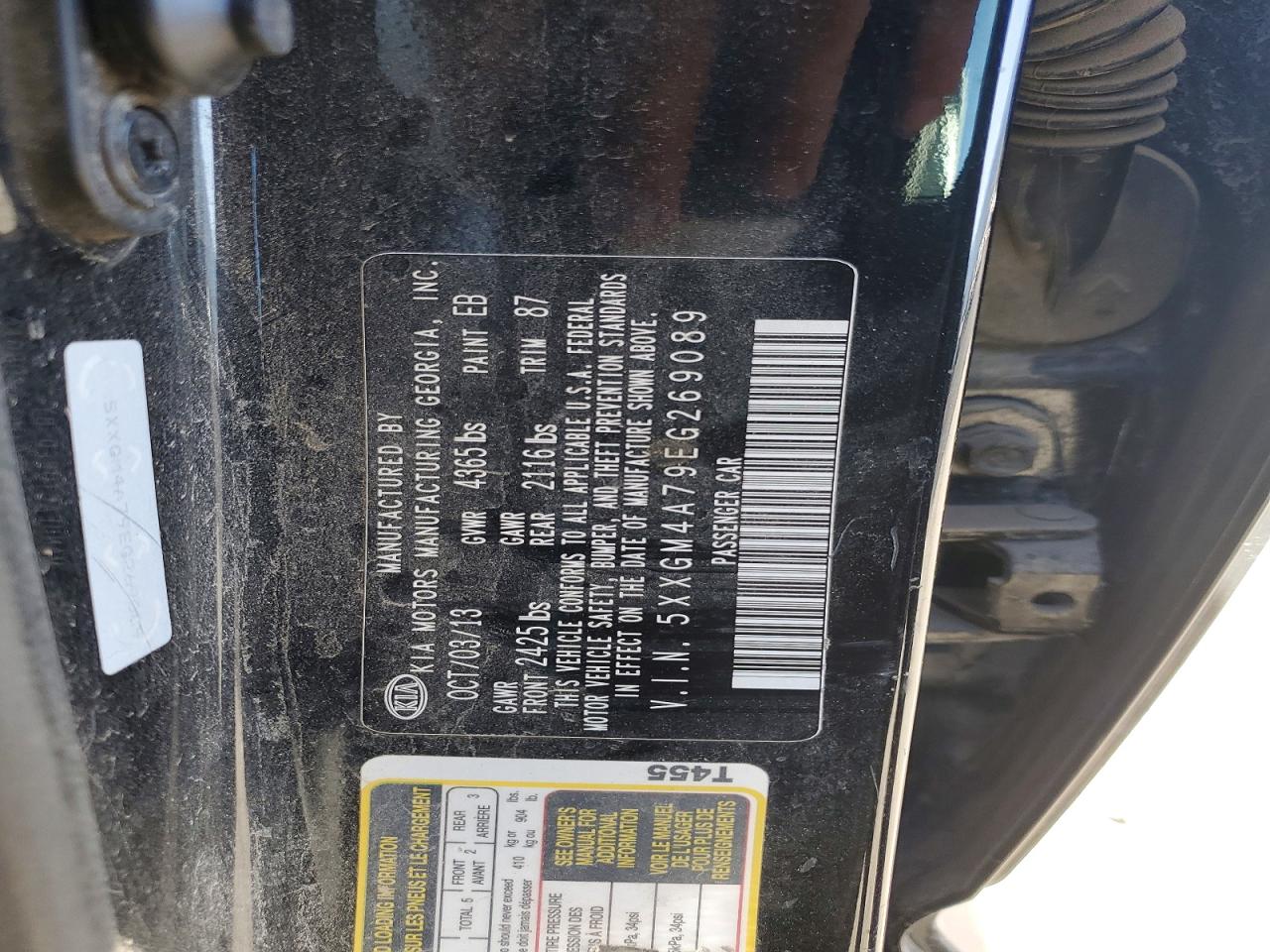 Kia Optima Lx