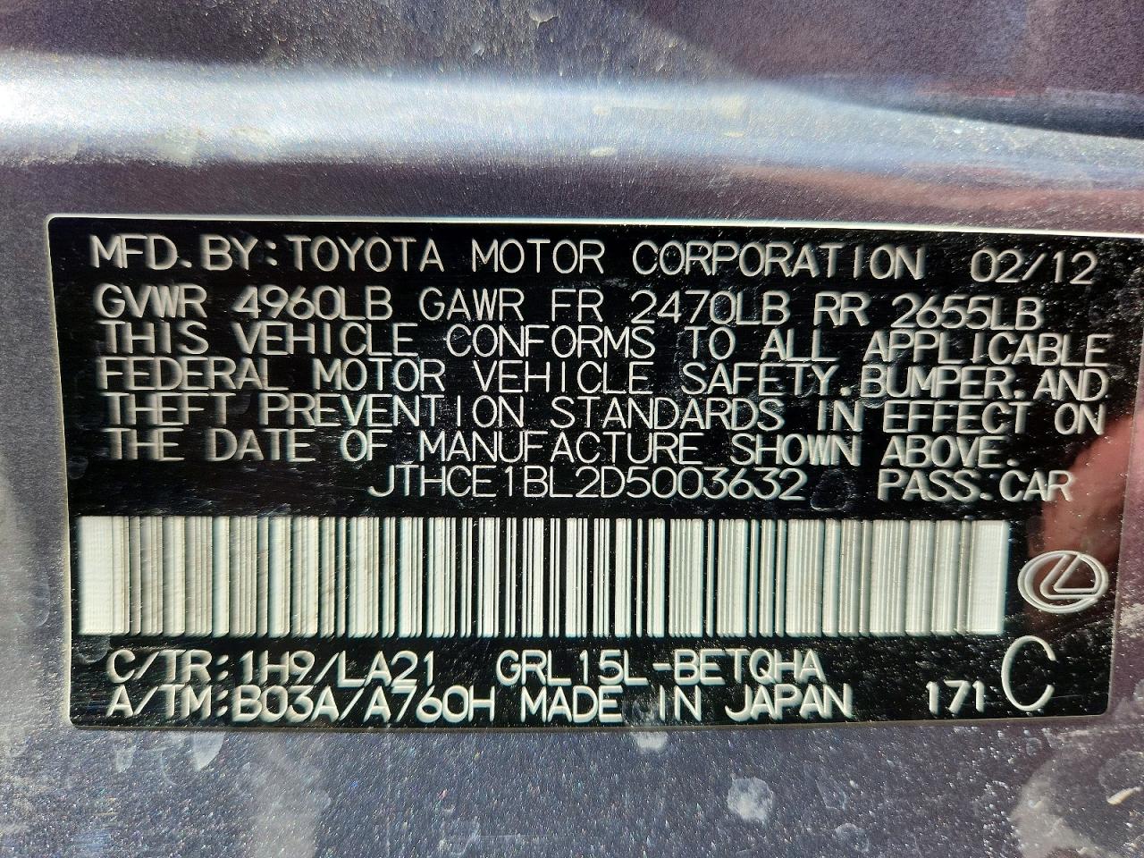 Lexus Gs Base