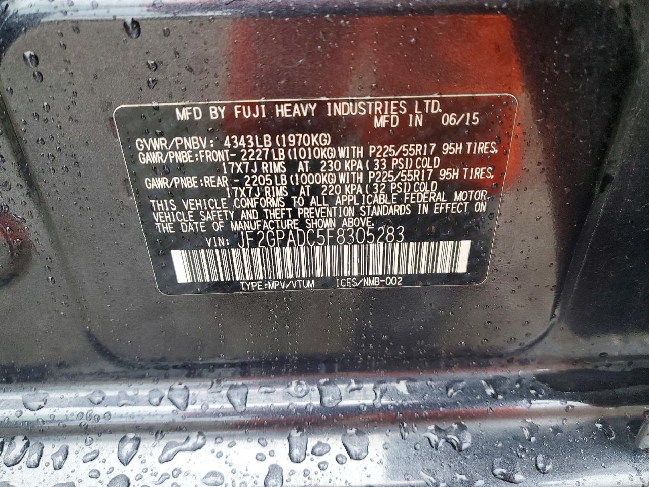 Subaru Xv 2.0 Premium