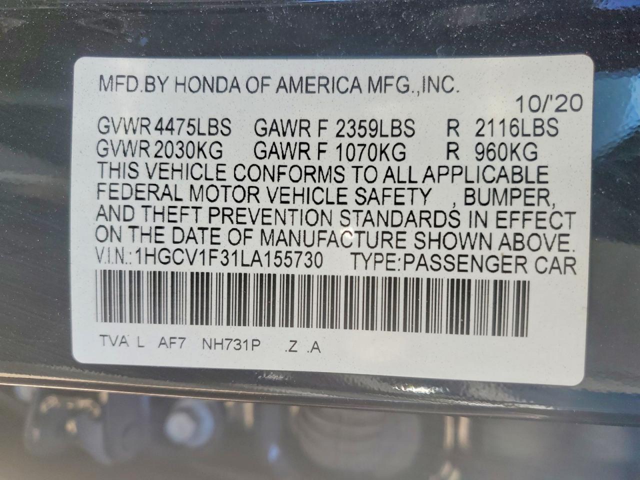 Honda Accord Sport