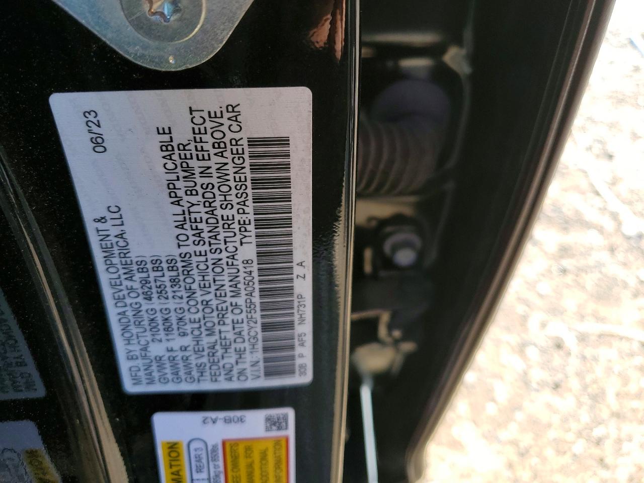 Honda Accord Hybrid Sport