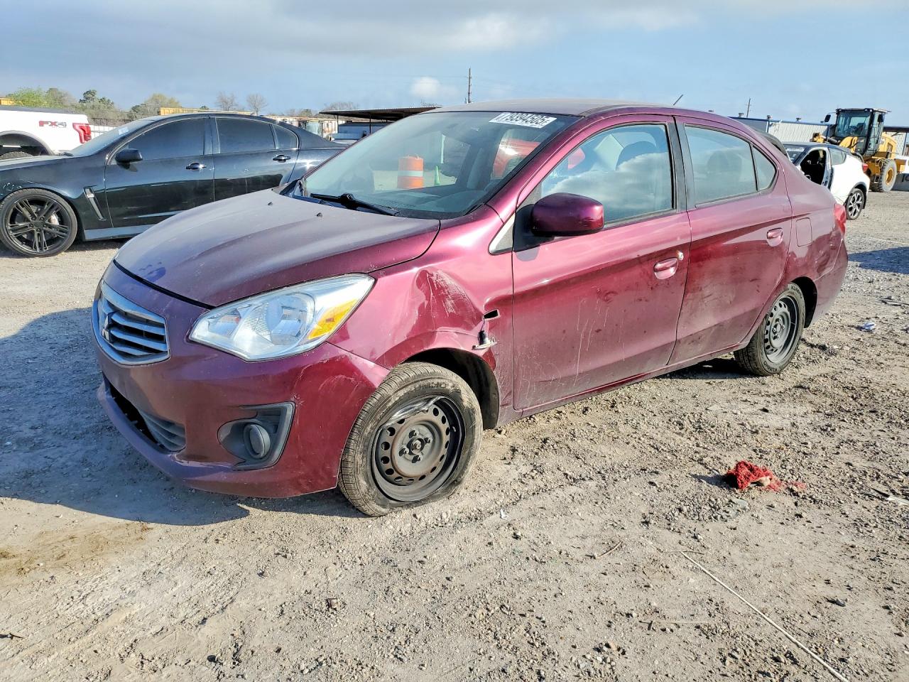 Salvage Mitsubishi Mirage Image