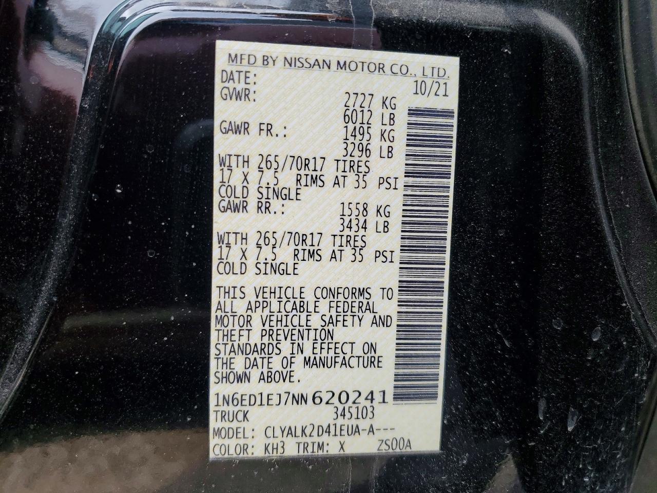 Nissan Frontier Pro-x