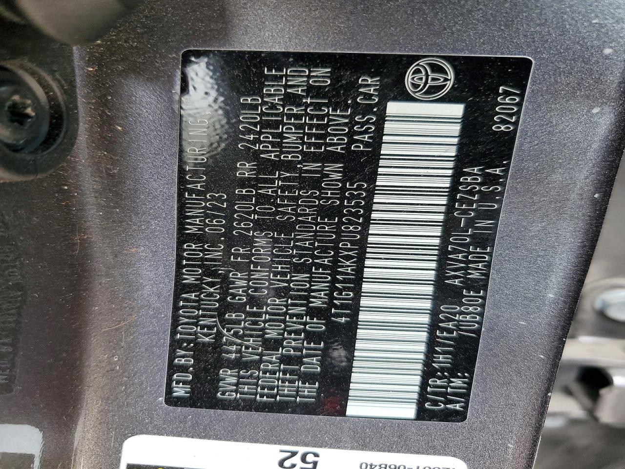 Toyota Camry Se