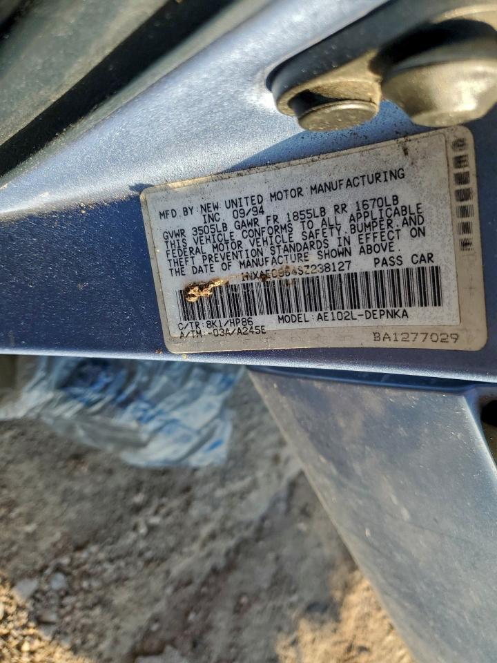 Toyota Corolla Dx