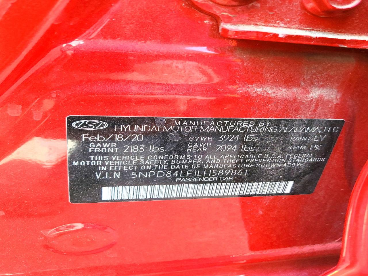 Hyundai ELANTRA Sel