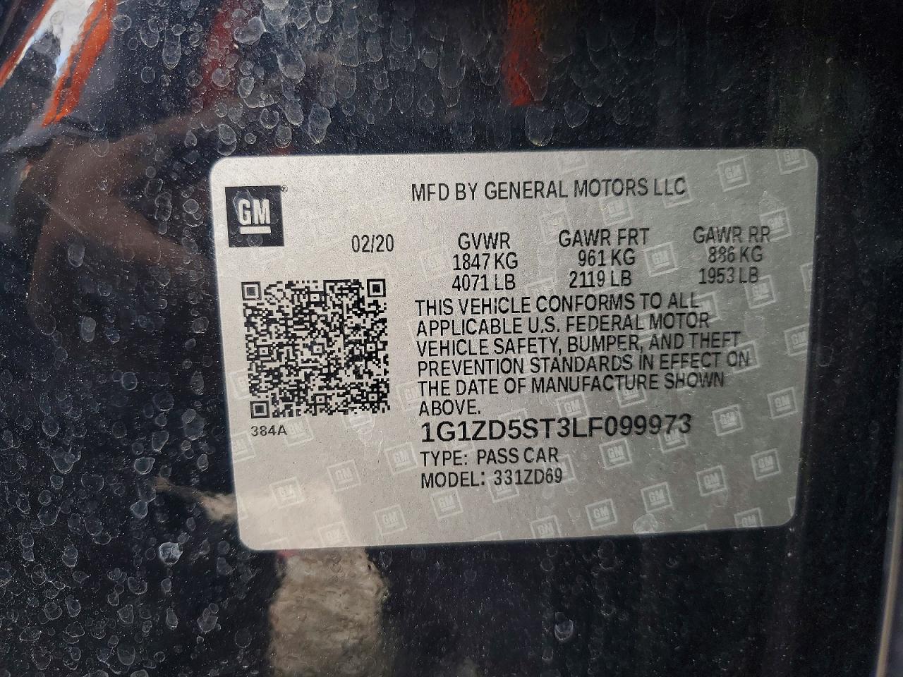 Chevrolet Malibu Lt