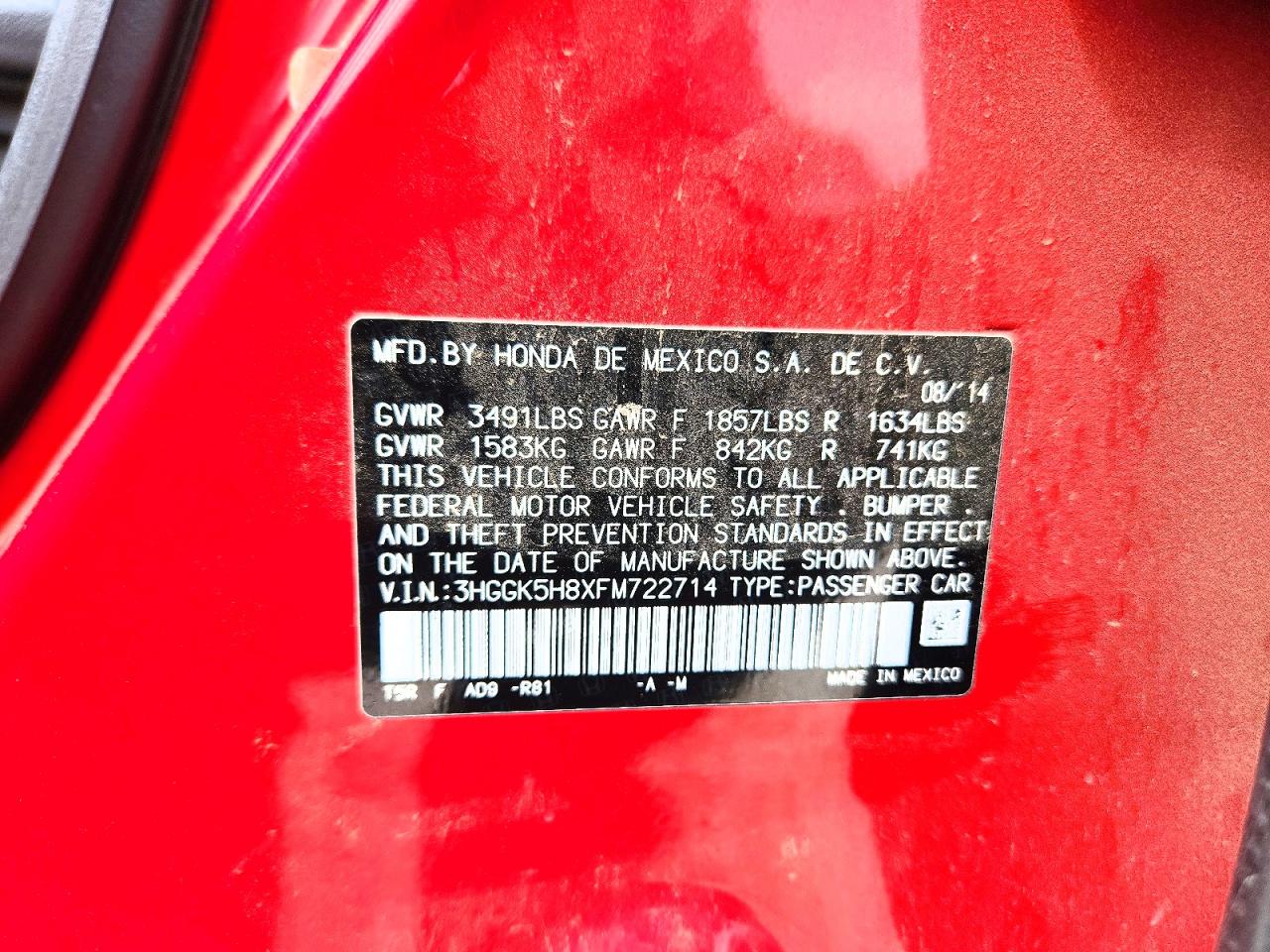 Honda Fit Ex