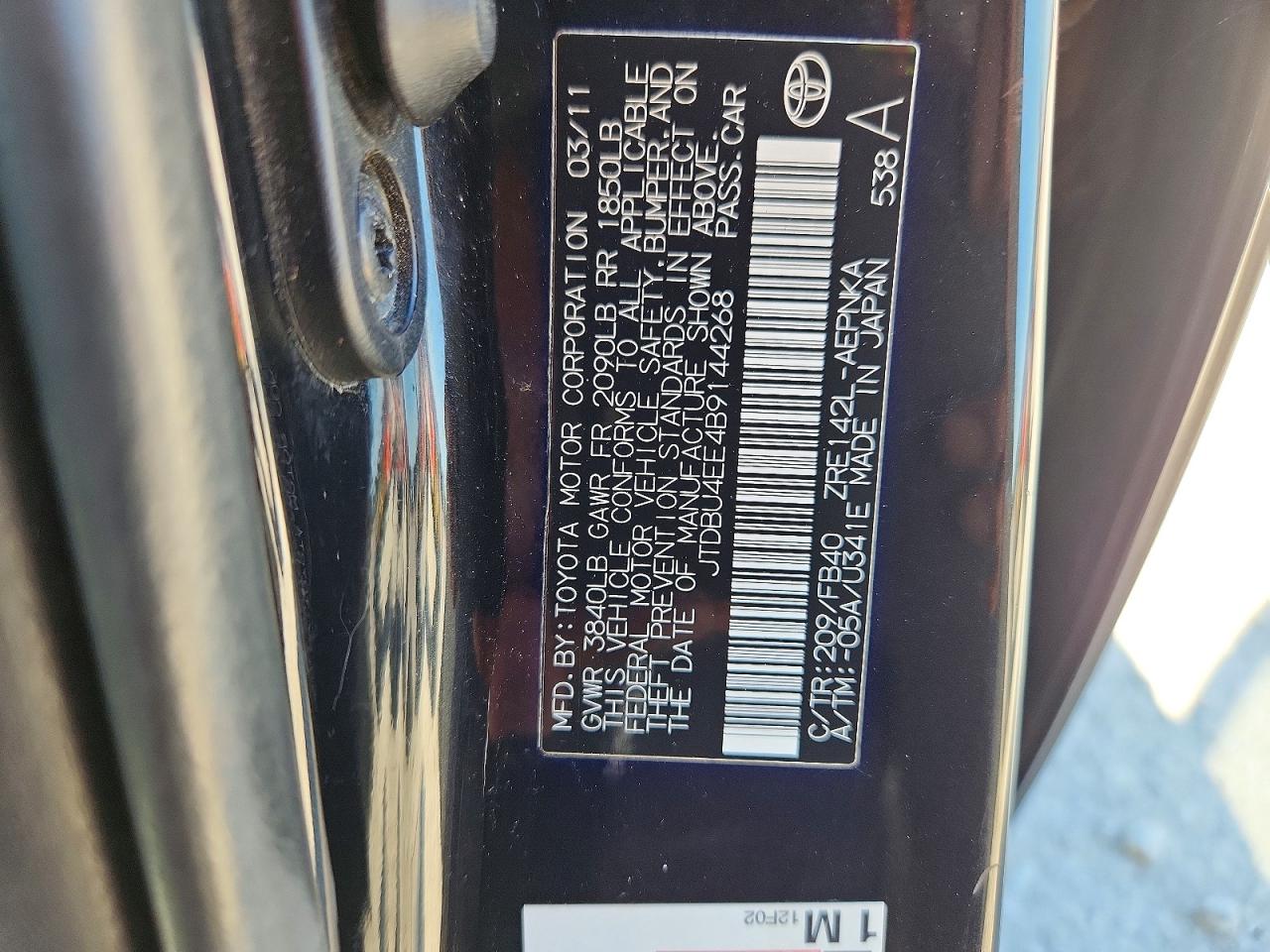Toyota Corolla Le