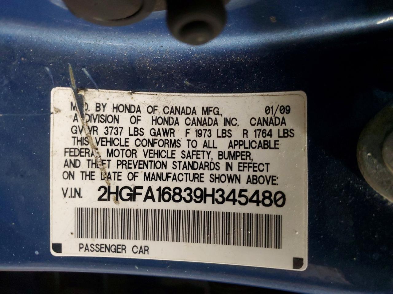 Honda Civic Ex
