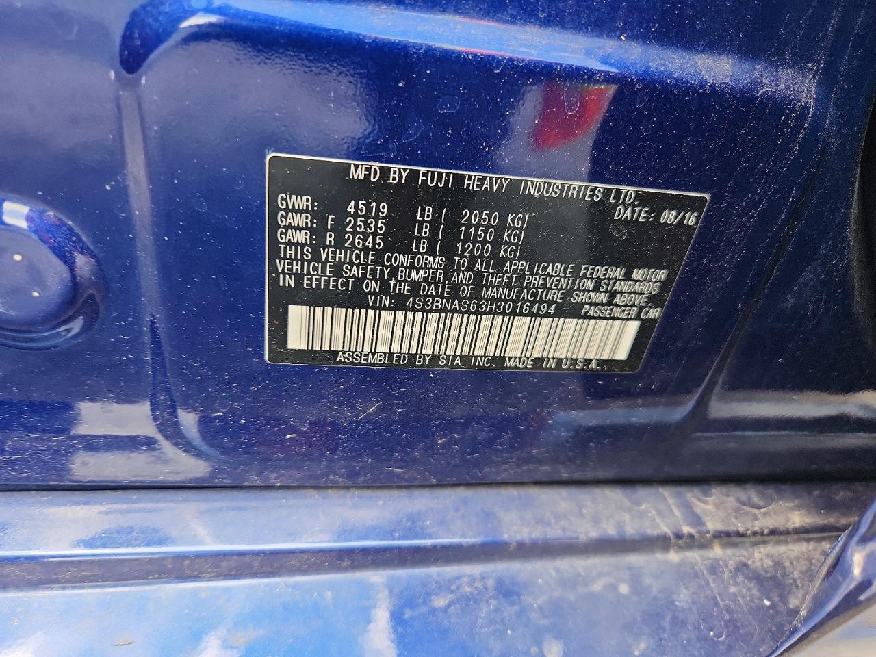 Subaru Legacy Sport