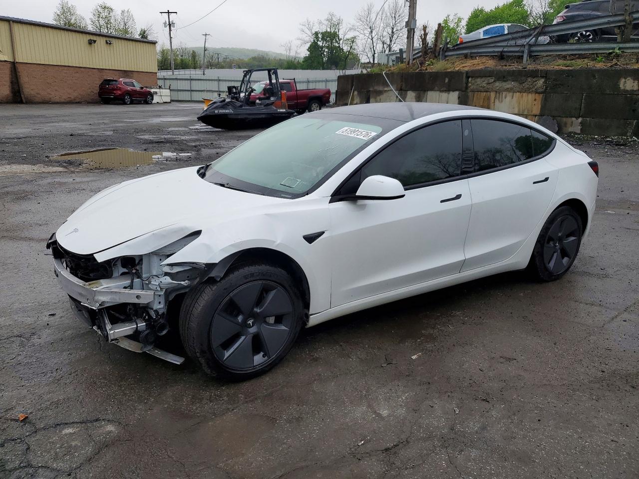 Salvage Tesla Model 3 Image