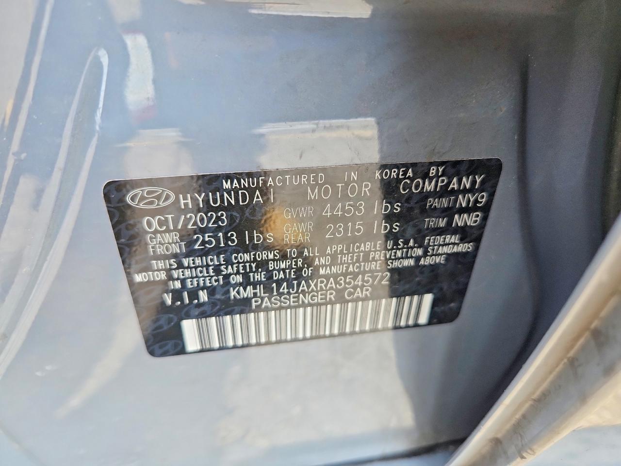Hyundai SONATA Sel