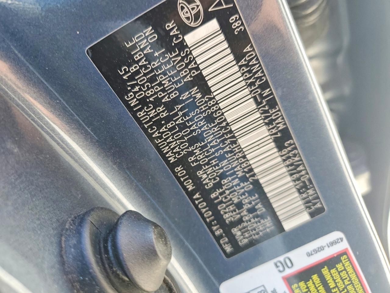 Toyota Corolla Le Eco Plus