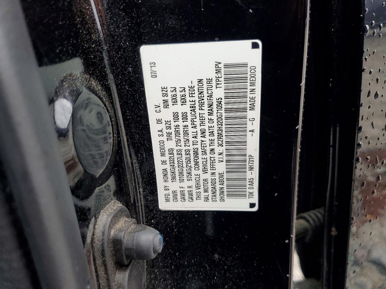 Honda Crv Lx