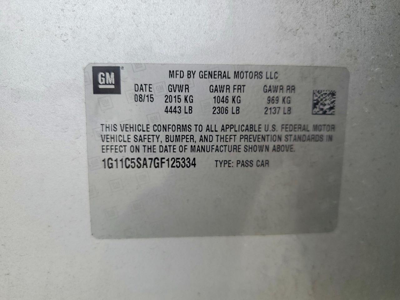 Chevrolet Malibu Lt