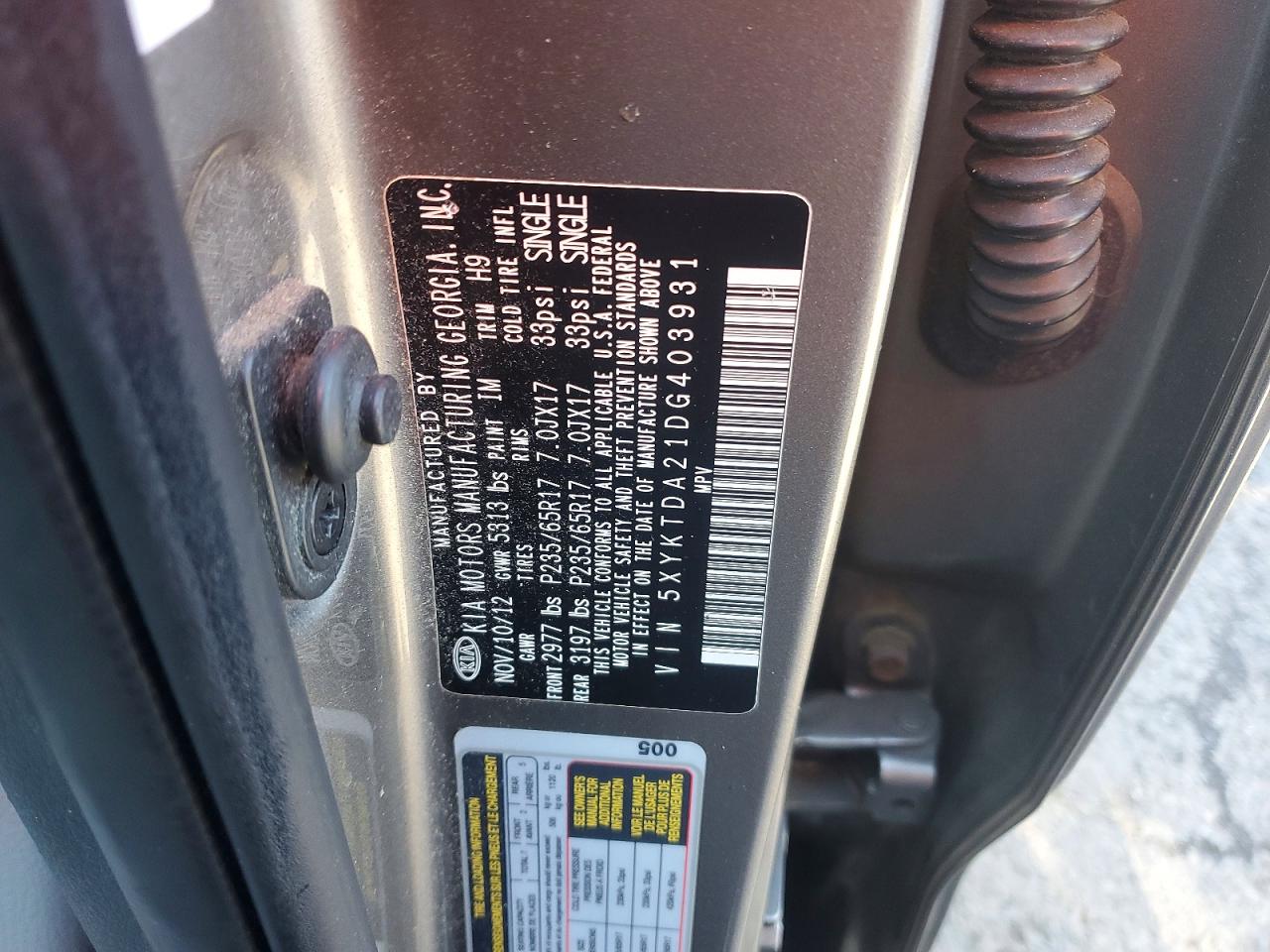 Kia Sorento Lx