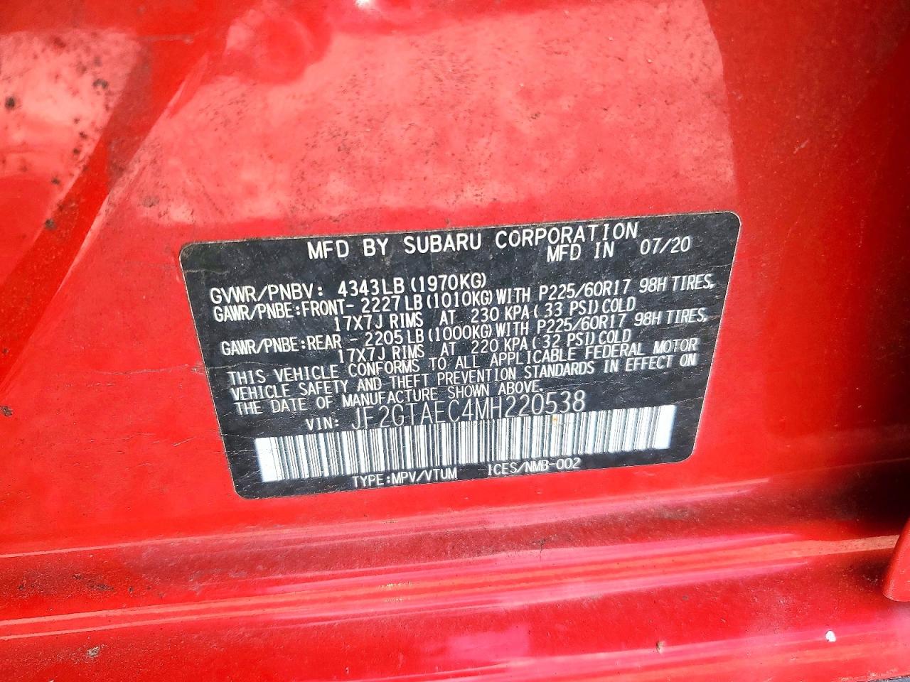 Subaru Crosstrek Premium