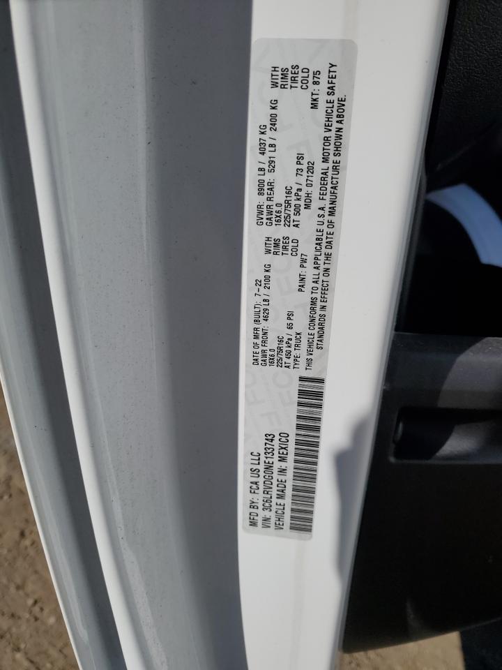 Ram Promaster 2500 High
