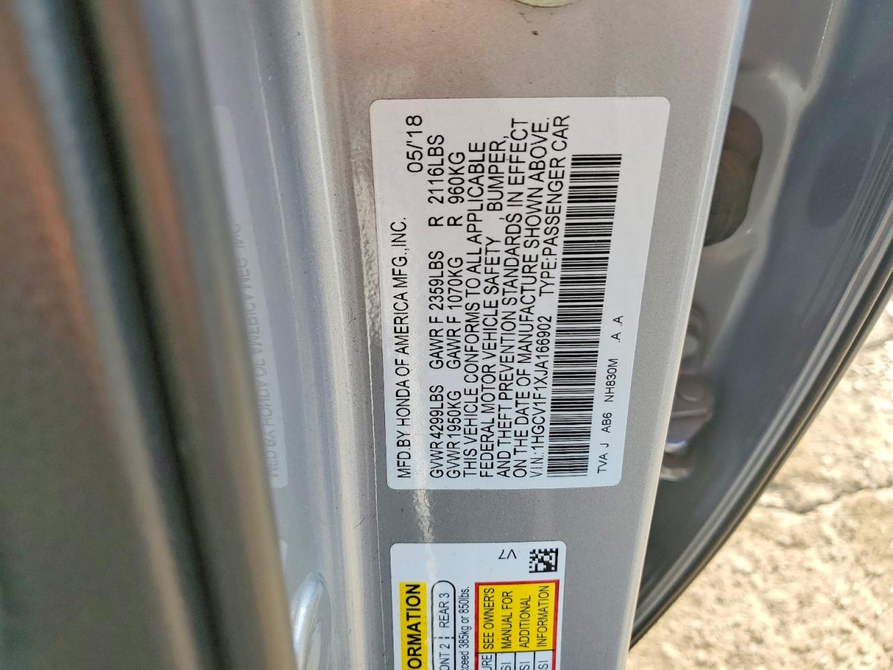 Honda Accord Lx