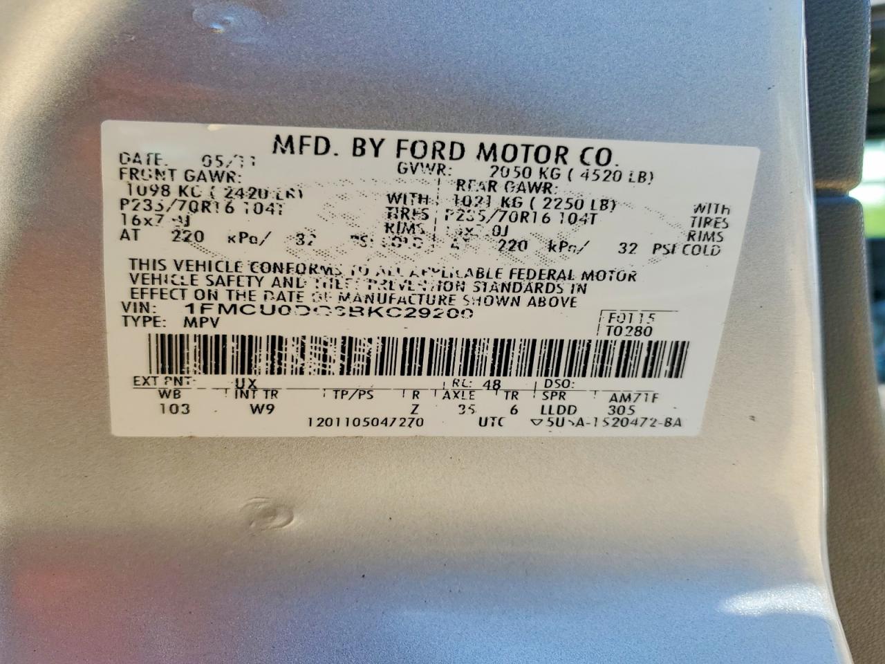 Ford Escape Xlt