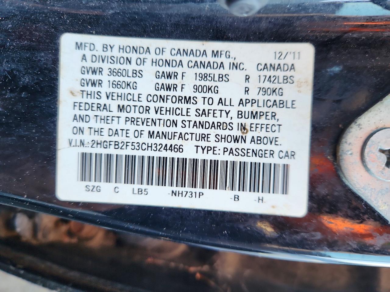 Honda Civic Lx