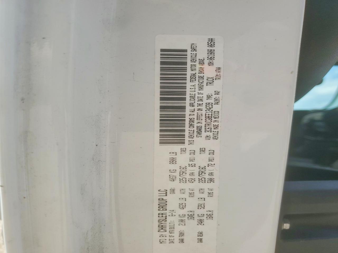 Ram Promaster 2500 High