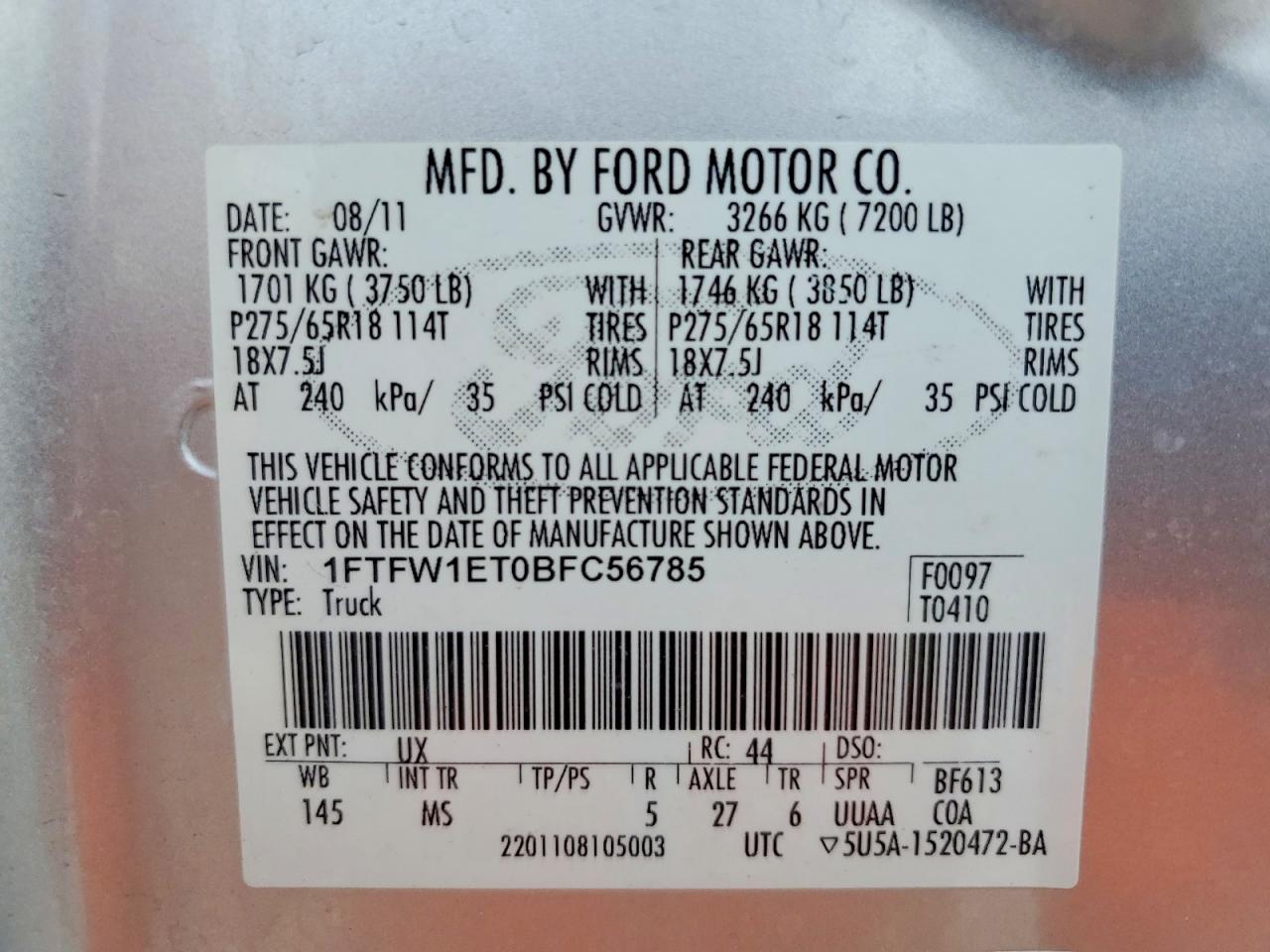 Ford F-150 Supercrew