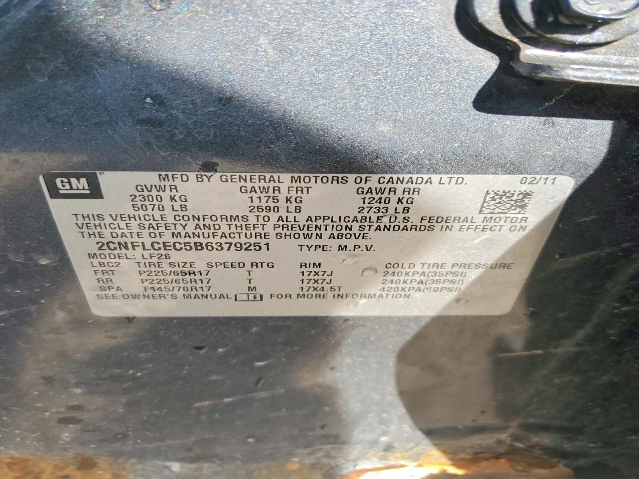Chevrolet Equinox Ls