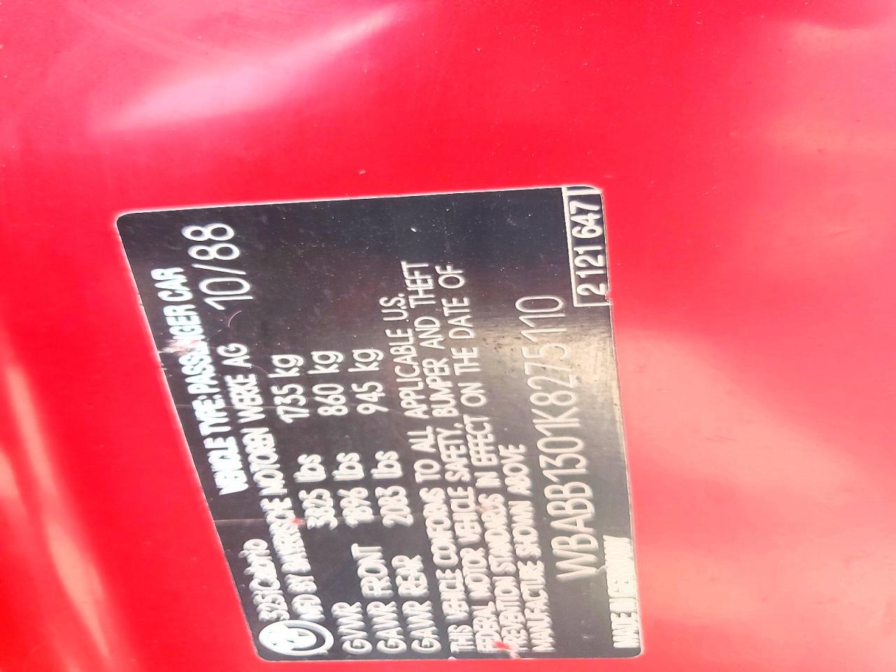 BMW 3 Series I