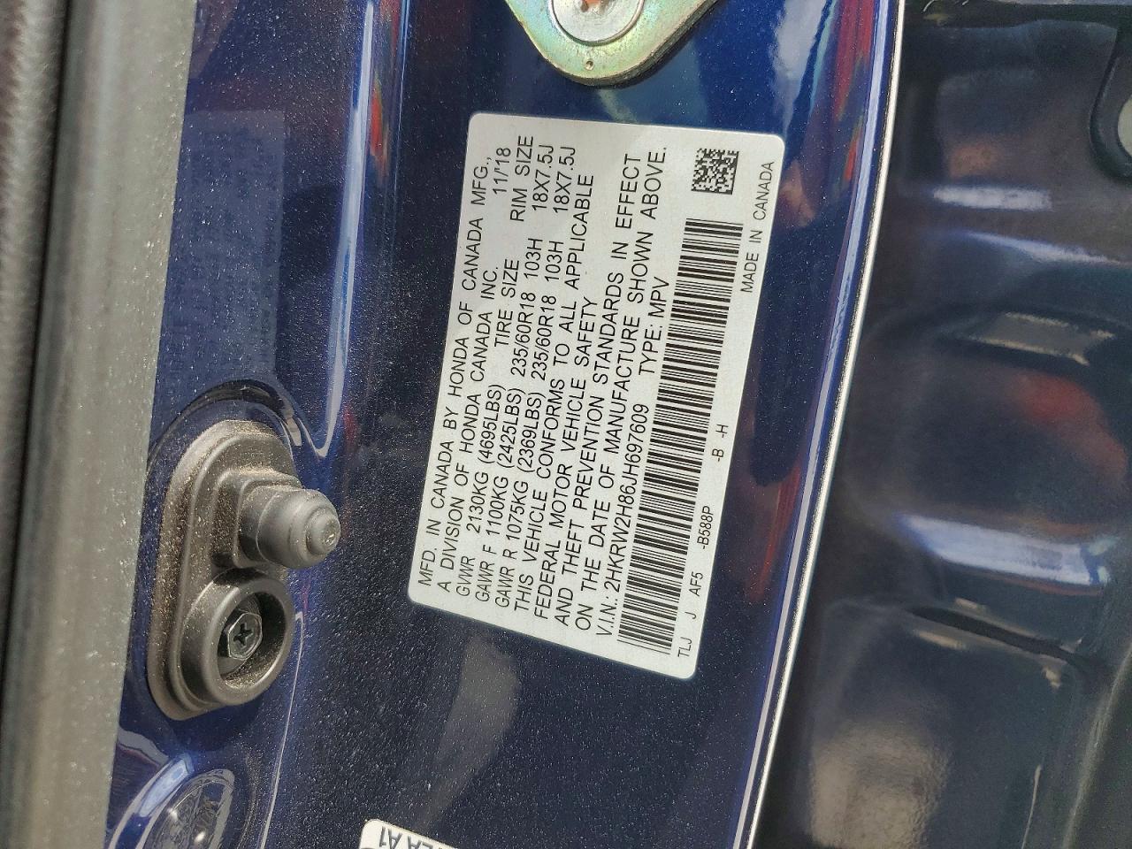 Honda Crv Exl