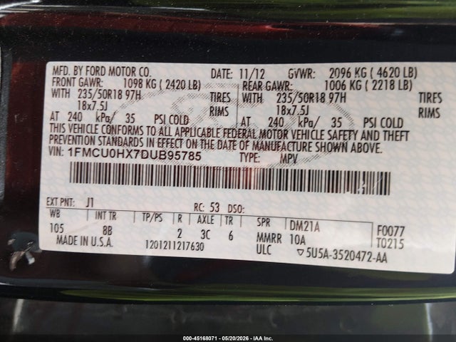 Ford Escape Sel