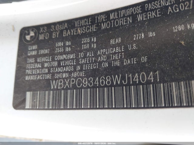 BMW X Series 3.0si