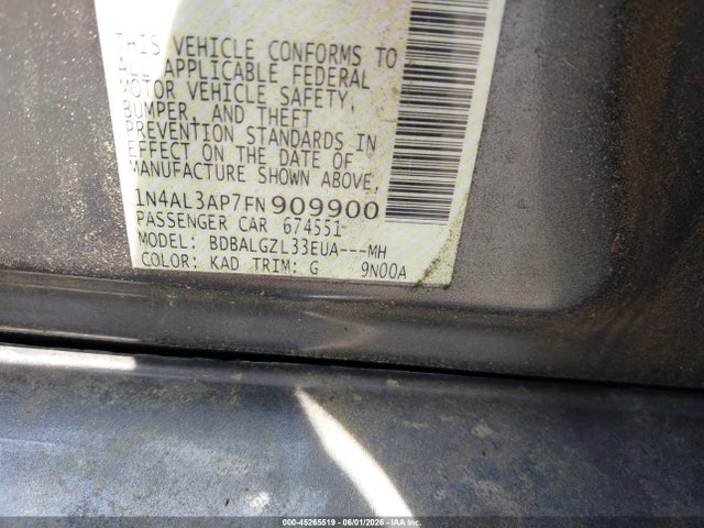 Nissan Altima 2.5 S