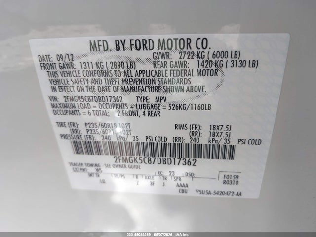 Ford Flex Sel