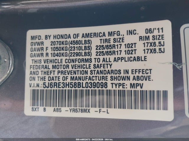 Honda CR-V Ex