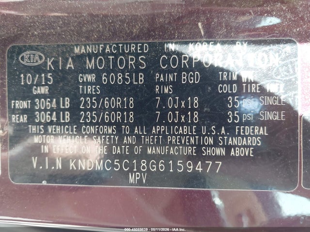 Kia Sedona Ex