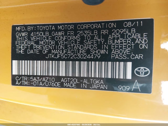Scion TC Release Series 7.0